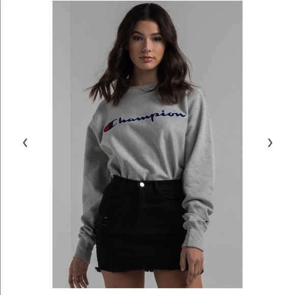 womens champion sweat shirt